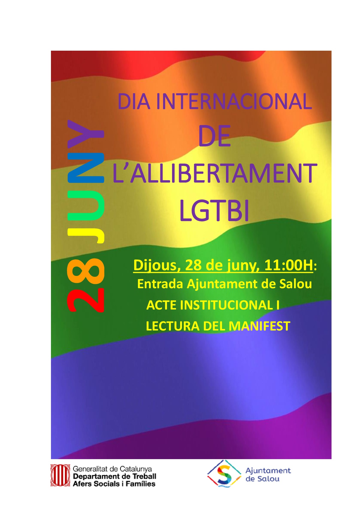 Salou Reivindica Els Drets Del Collectiu Lgbti Sumant Se Al Dia De L