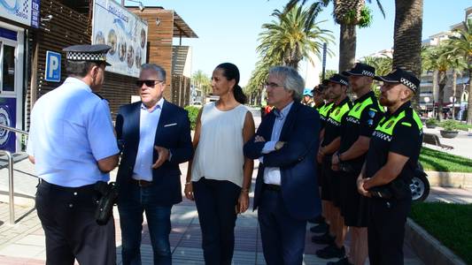 L’alcalde de Salou, Pere Granados, anuncia que la zona de Carles Buïgas tindrà una nova comissaria de Policia Local