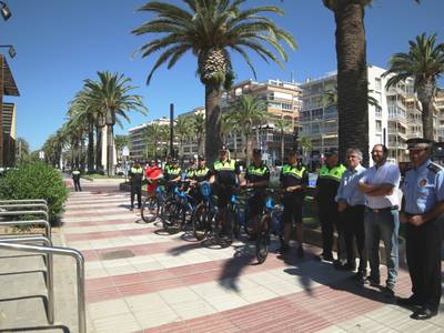 La Policia de Platja renova l’equipament aquesta temporada d’estiu amb sis bicicletes