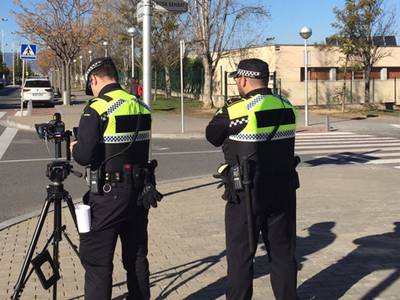 La Policia Local de Salou posa en marxa una campanya de seguretat passiva i un altra de control de velocitat en diferents punts del municipi