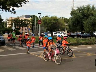 Salou consciencia els més petits durant la Setmana Europea de la Mobilitat