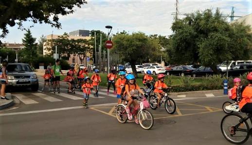 Salou consciencia els més petits durant la Setmana Europea de la Mobilitat