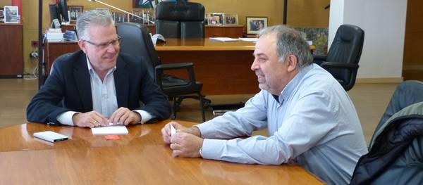 L’alcalde de Salou es reuneix amb el secretari general de la UGT a Tarragona, Joan Llort, en suport al Centre Turístic Integrat