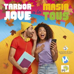La regidoria de Joventut donarà el tret de sortida a la nova programació ‘Tardor Jove a la Masia Tous’, amb una gran festa, el proper divendres, 30 de setembre