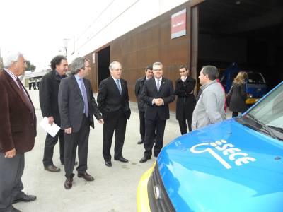 L'alcalde de Salou visita el Nou Centre Logístic de Serveis de 3.375 m2