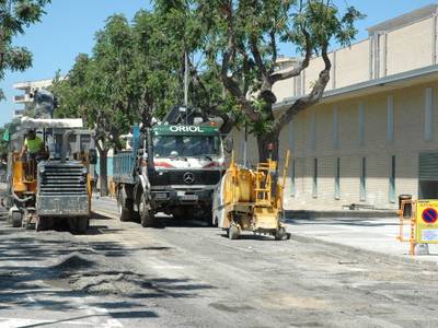 S’inverteixen 184.000 euros en la millora de l’asfalt de diverses vies de Salou