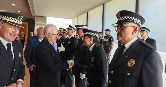 Salou celebra la festa del patró de la Policia Local agraint la lleialtat i l'esperit de servei dels agents