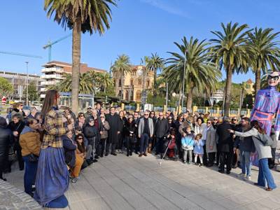 Salou estreny la mà a la inclusió acollint la 3a trobada de l’ONCE, amb motiu de Santa Llúcia