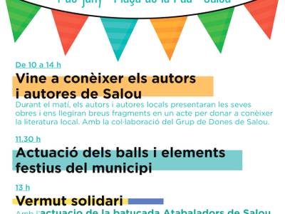 Salou organitza una Diada Cultural, aquest dissabte, 4 de juny