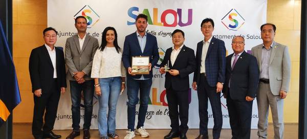 Una delegació de regidors de Chungju (República de Corea) visita Salou