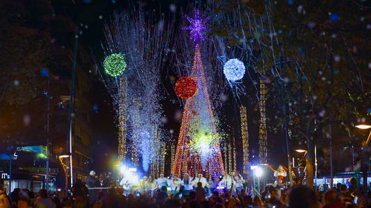 📸GALERÍA: Encendida de las luces de Navidad en Salou