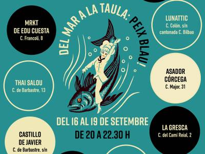 'Del mar a la mesa: pescado azul', la nueva propuesta gastronómica de Salou