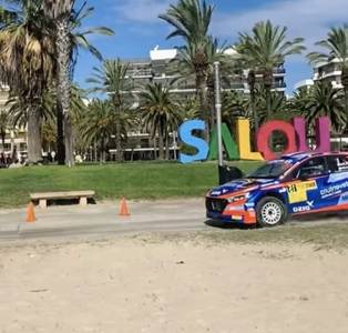 El equipo Cachón-Rozada (Toyota) se lleva la victoria del 59 RallyRACC en Salou