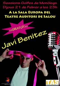 El humor del monologuista Javi Benítez llega a Salou