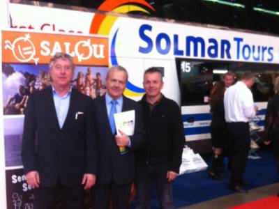 El Patronato de Turismo de Salou promociona el destino con Solmar Tours en Utrech (Holanda)
