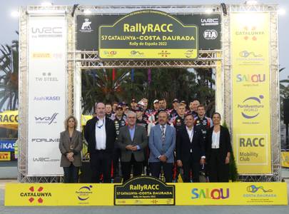 GALERÍA DE FOTOGRAFÍAS: Ceremonia de salida del 57 RallyRACC Catalunya-Costa Daurada, Rally de España 2022