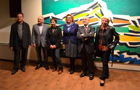 Inaugurada la exposición de la pintora vanguardista Rosa Torres