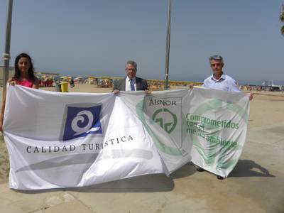 Las playas de Salou revalidan las certificaciones de máxima calidad