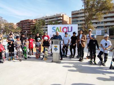 Salou abre las puertas del nuevo skatepark, una reivindicación de la juventud del municipio