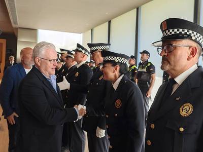 Salou celebra la fiesta del patrón de la Policía Local agradeciendo la lealtad y el espíritu de servicio de los agentes