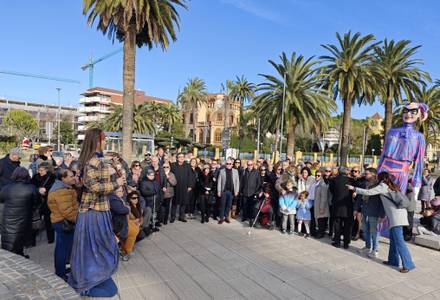 Salou da la mano a la inclusión acogiendo el 3er encuentro de la ONCE, con motivo de Santa Lucía