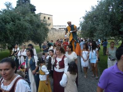 Salou recuerda con una gran fiesta la salida del Rei Jaume I hacia la conquista de Mallorca