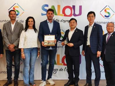 Una delegación de concejales de Chungju (República de Corea) visita Salou